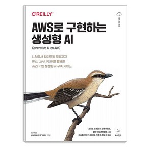 AWS로 구현하는 생성형 AI:LLM에서 멀티모달 모델까지 RAG LoRA RLHF를 활용한 AWS 기반 생성형 AI 구축 가이드, AWS로 구현하는 생성형 AI, 크리스 프레글리, 안체 바르트, 셸비 아이겐브로데(.., 위키북스, 크리스 프레글리 안체 바르트 셸비 아이겐브로데