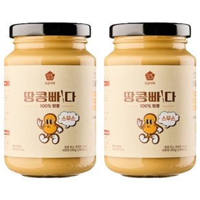 오감식탁 땅콩빠다 스무스 잼, 260g, 2개