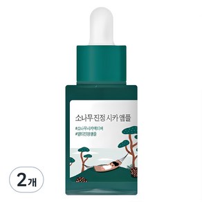 라운드랩 소나무 진정 시카 앰플, 30ml, 2개