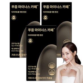 닥터블릿 푸응 마이너스 카페, 30g, 3박스