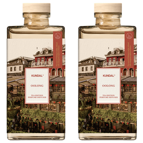 쿤달 센트오브티 퍼퓸 디퓨저, 우롱, 140ml, 2개