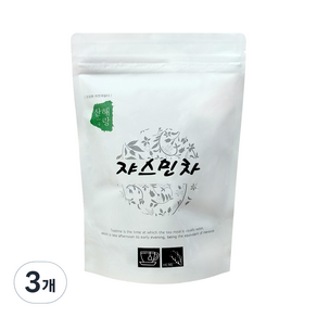 산해랑 중국 명차 자스민차, 80g, 3개