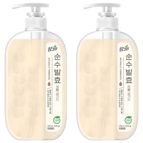 참그린 순수발효 곡물 설거지, 720ml, 2개