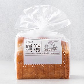 곰곰 우유 가득 식빵, 350g, 1개