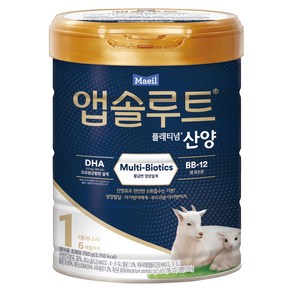 앱솔루트 플래티넘 산양분유 1단계, 750g, 1개