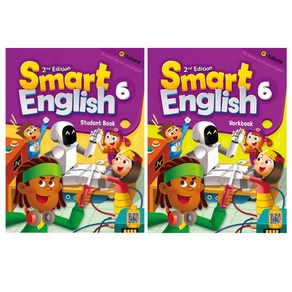 Smat English 6 세트 StudentBook + WokBook 전2권 CD2장포함, 이퓨쳐