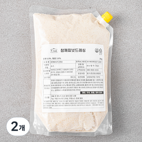 HCOOK 참깨피넛드레싱, 2kg, 2개