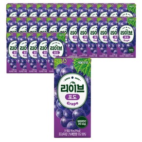 서울우유 리이브포도, 190ml, 120개