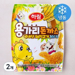 하림 용가리 돈까스 (냉동), 700g, 2개