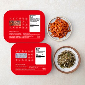 마른반찬 고추장진미채 250g + 멸치볶음 250g 세트