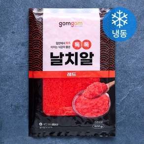 곰곰 톡톡 날치알 레드 (냉동), 500g, 1개