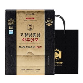 고철남홍삼 하루한포 홍삼스틱, 1L, 1개