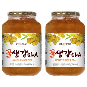 다농원 꿀생강차A, 1kg, 1개입, 2개