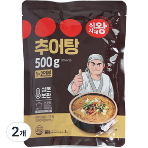 식자재왕 추어탕, 500g, 2개