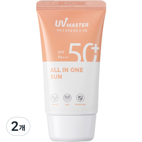 토니모리 유브이 마스터 올인원 선크림 SPF50+ PA+++, 50ml, 2개