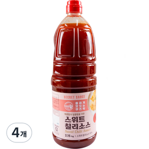 쿠즈락 스위트 칠리소스, 2.15kg, 4개