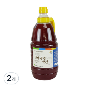 다해식품 자연다감 까나리액젓, 2kg, 2개