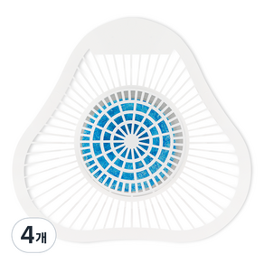 청소해결사 파인 볼 화장실 소변기 탈취제 솔잎향, 100g, 4개