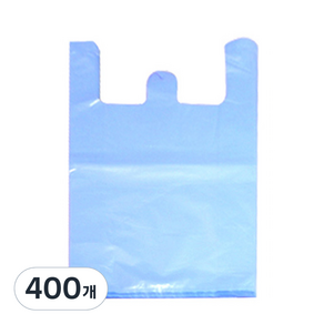 월드크린 하늘 손잡이 비닐봉투, 20L, 400개