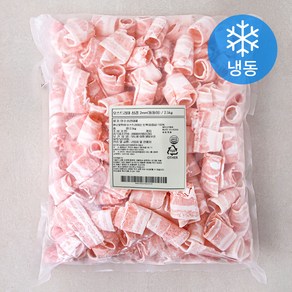 미트코리아 오스트리아산 삼겹 돌돌이 2mm (냉동), 2.5kg, 1개