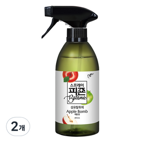 피죤 스프레이 보타닉 섬유탈취제 애플밤, 490ml, 2개