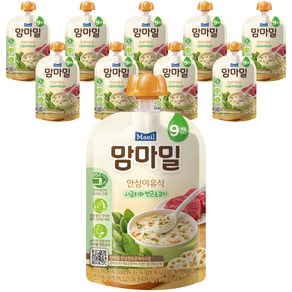 맘마밀 안심 이유식 9개월 부터, 100g, 10개