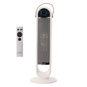 한경희이지라이프 리모컨형 저소음 그래핀 PTC 온풍기, 화이트, HAAN-P11000