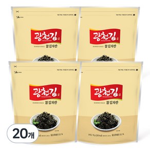 광천김 참 김자반, 70g, 20개