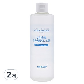 누리숲 누리촉촉 워터밸런스 스킨, 320ml, 2개