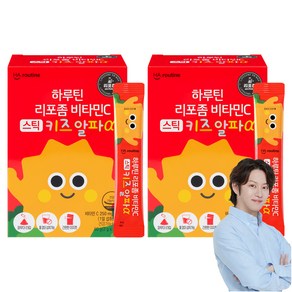 하루틴 키즈 리포좀 비타민C 스틱 알파 30p, 60g, 2개