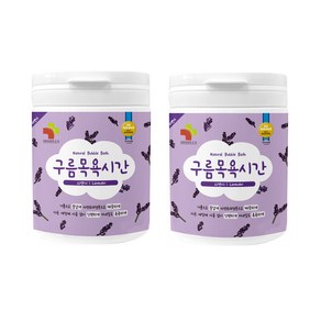 미스플러스 구름목욕시간 라벤더 입욕파우더 대팩, 500g, 2개