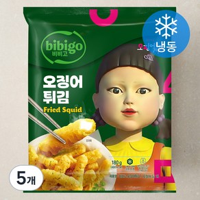 비비고 오징어튀김 (냉동), 180g, 5개