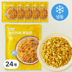 엄지 치킨카레 볶음밥 (냉동), 300g, 24개