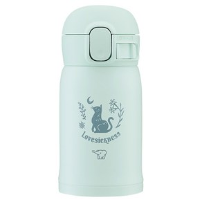 조지루시 원터치 미니 텀블러, 워터 그린(GM), 240ml, 1개