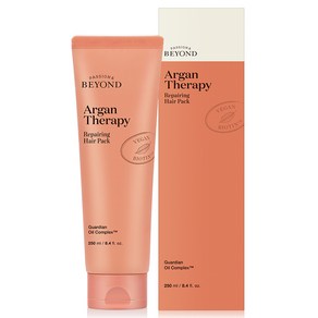 [비건라이프] 비욘드 아르간테라피 리페어링 헤어팩, 250ml, 1개