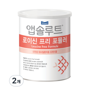 앱솔루트 로이신 프리 포뮬러, 350g, 2개