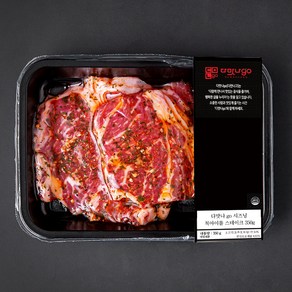 다맛나go 시즈닝 척아이롤 스테이크 (냉장), 350g, 1개