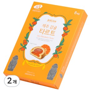 제키스 제주 감귤 타르트, 224g, 2개