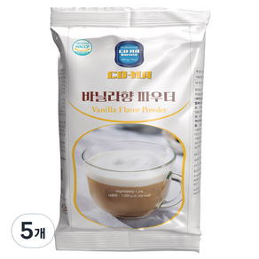 코나 바닐라향 파우더, 1kg, 1개입, 5개, 1kg