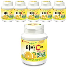 롯데웰푸드 비타C박스, 65g, 6개