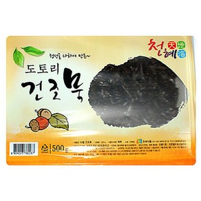 천혜식품 건조 도토리묵, 500g, 1개