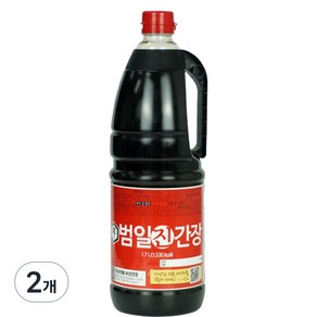 범일 진간장, 1.7L, 2개