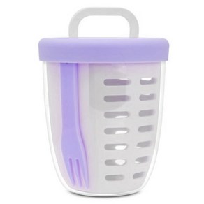 사라사 샐러드 과일컵, 퍼플, 1개