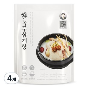 남가네설악추어탕 녹두 삼계탕, 1kg, 4개