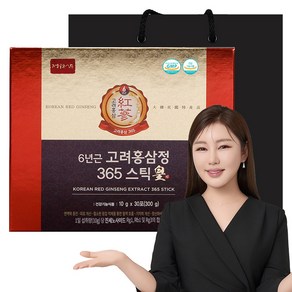 6년근 고려홍삼정 365 스틱 황, 300g, 1개