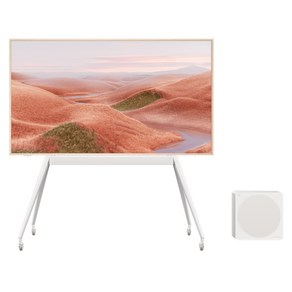 TCL 4K QLED 프레임 TV + 이동식 스탠드 세트, 189cm(75인치), 75A300 PRO, 벽걸이형, 방문설치