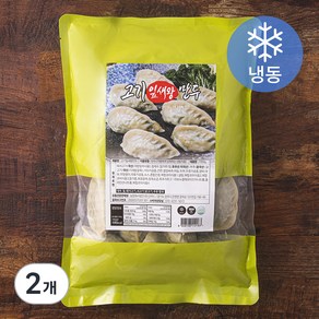 굿푸드 고기잎새 왕만두 (냉동), 1000g, 2개