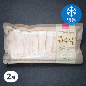 미국산 선동대구살 (냉동), 2개, 400g