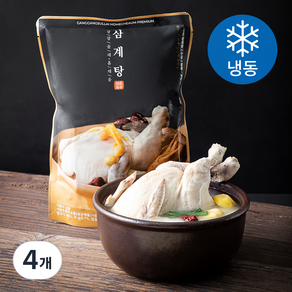 강강술래 홈채움 삼계탕 (냉동), 1kg, 4개