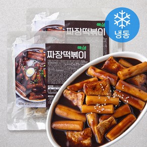 쿡생 짜장떡볶이 2회분 (냉동)